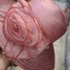 Sapphire Bloom Church Hat