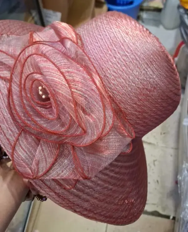 Sapphire Bloom Church Hat