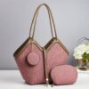 Luna Geometric Tote 3-Piece Set