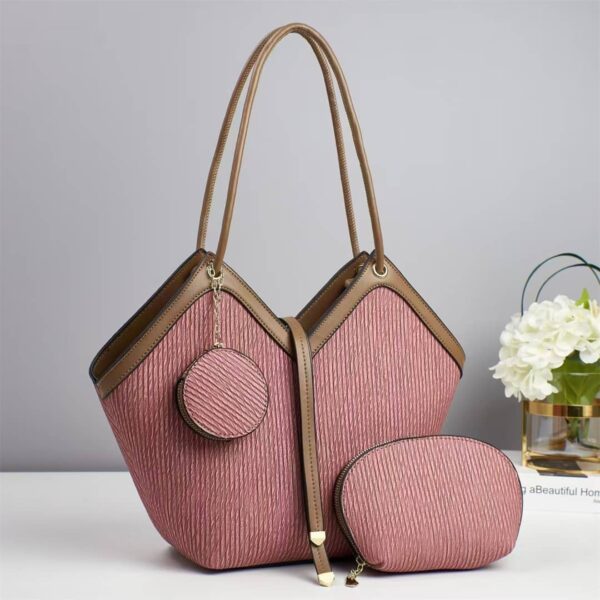 Luna Geometric Tote 3-Piece Set