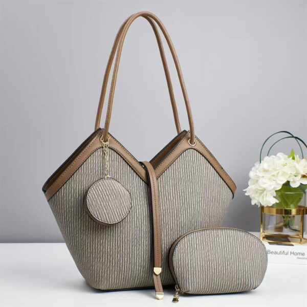 Luna Geometric Tote 3-Piece Set