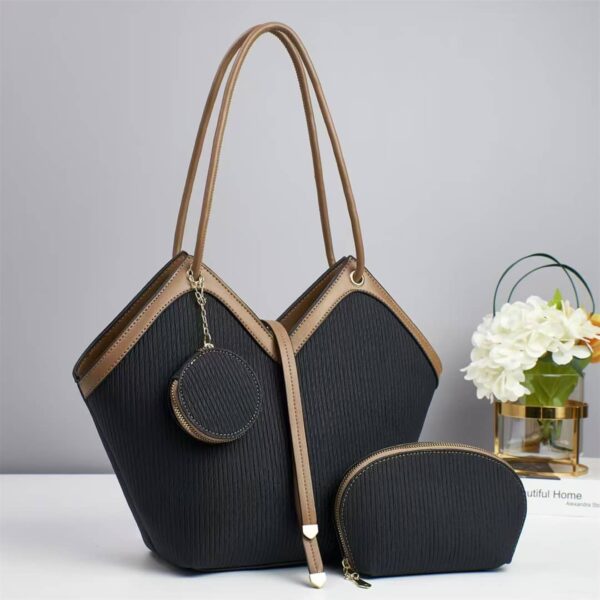 Luna Geometric Tote 3-Piece Set