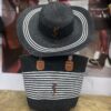 Sunkissed Straw Tote & Hat Set