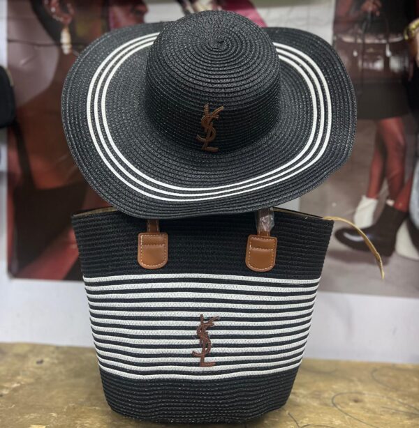 Sunkissed Straw Tote & Hat Set