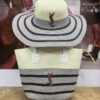 Sunkissed Straw Tote & Hat Set