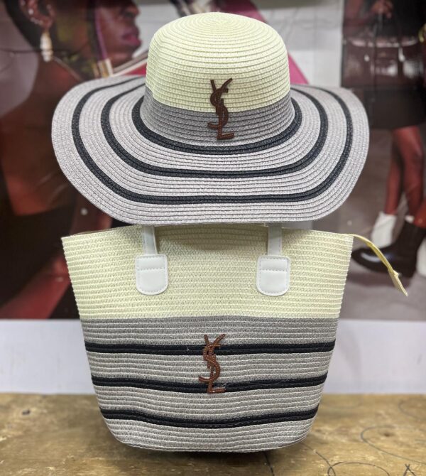 Sunkissed Straw Tote & Hat Set