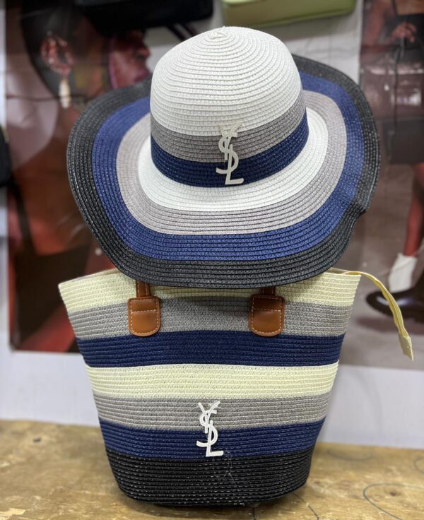 Sunkissed Straw Tote & Hat Set