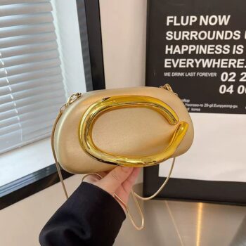 Ivory Halo Clutch