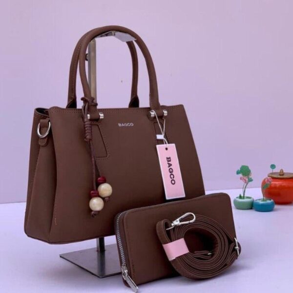 BAGCO Luxe Duo Set – Structured Tote + Wallet
