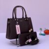 Structured office bag with chain