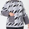Geo Quilted Mix Jacket