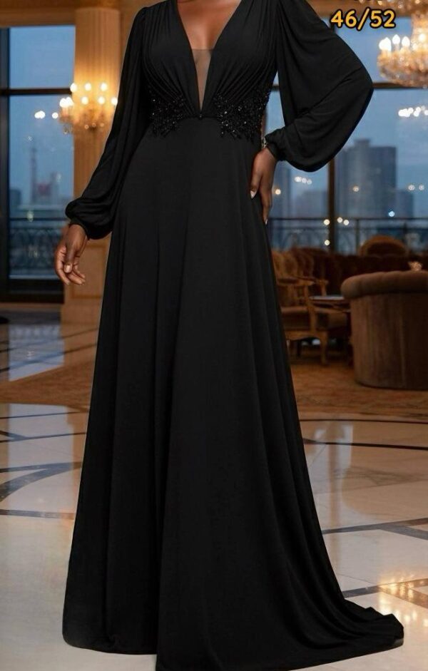 Royal Amethyst Empire Gown