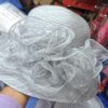Sapphire Bloom Church Hat