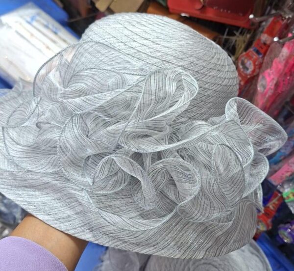 Sapphire Bloom Church Hat