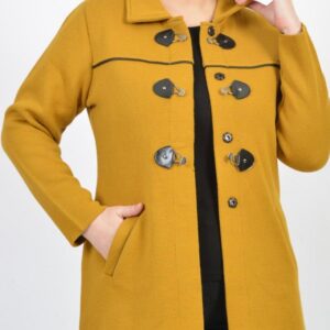 Amber Duffle Toggle Knit Jacket