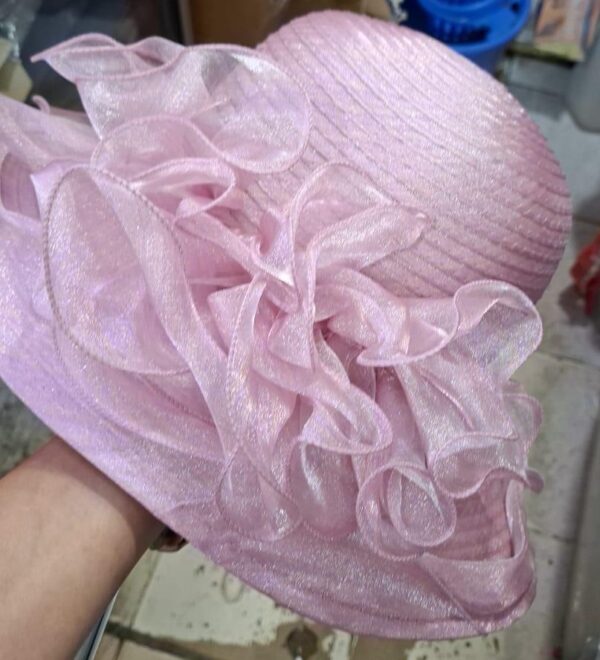 Sapphire Bloom Church Hat
